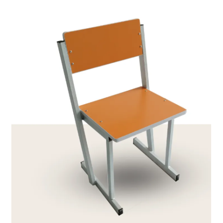 "صندلی MDF با پایه T | مناسب مدارس دبیرستان | کد C-303"