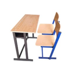 میز و صندلی دانش آموزی -میز و صندلی دو نفره مدرسه‌ای - نیمکت مدرسه MDF -  میز و صندلی آموزشی