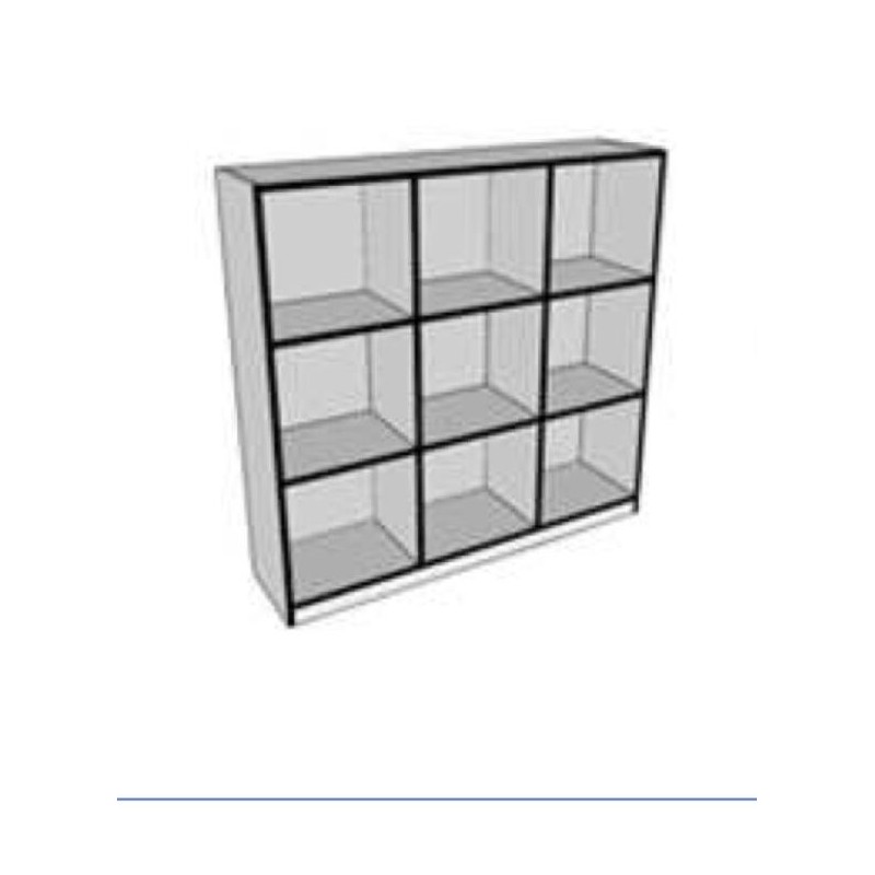 قفسه مهدکودک ۹ تایی |قفسه مهدکودک|تجهیزات آموزشی مهدکودک|مبلمان مهدکودک