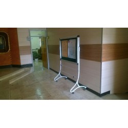 "تابلو اعلانات شیشه‌خور 100×200 قفل‌دار | طراحی زیبا و باکیفیت"